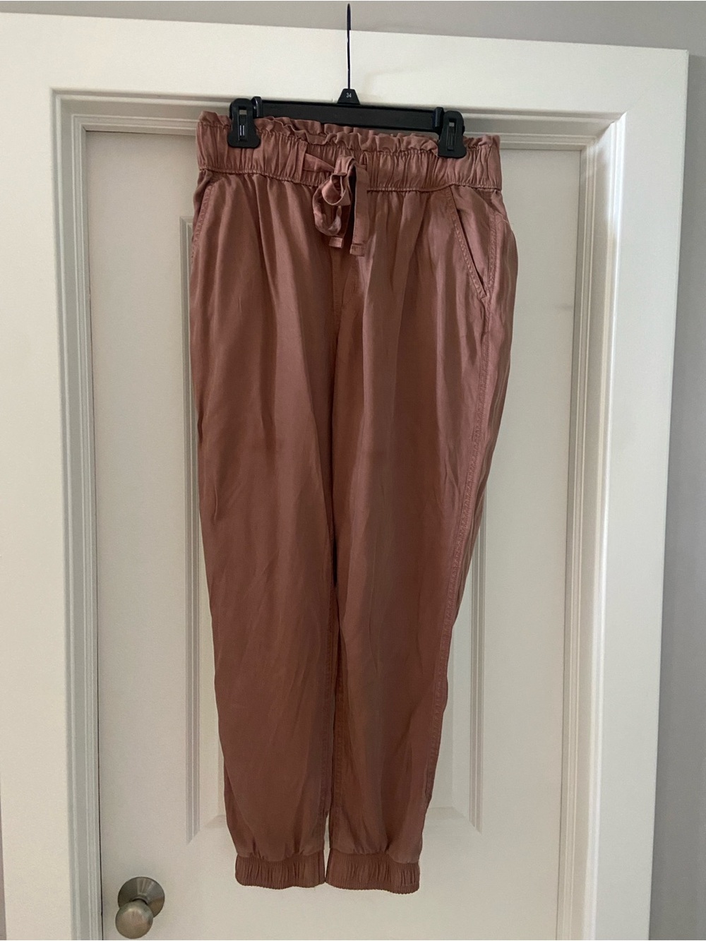 Paperbag Waist Jogger Pants